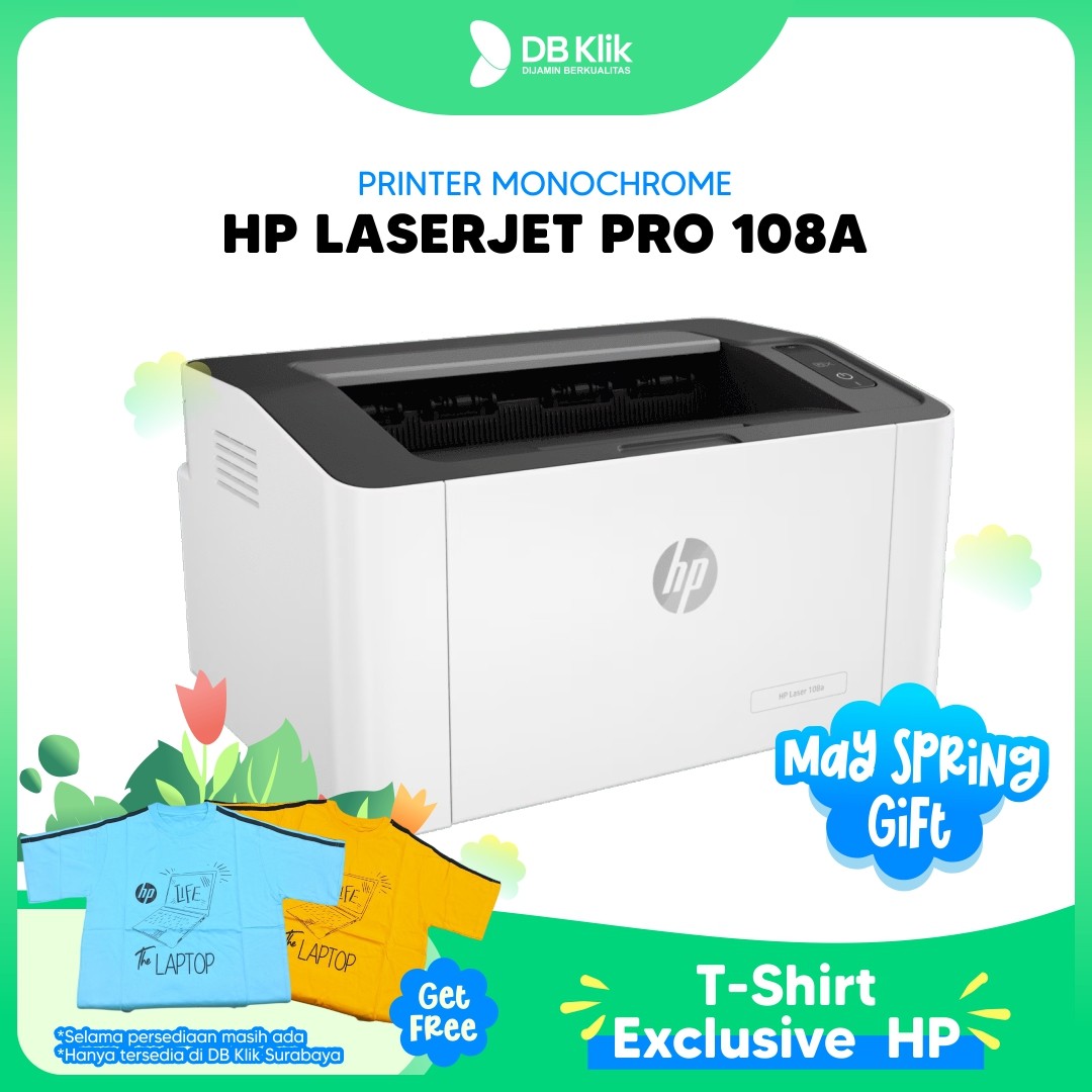 Printer HP Laserjet PRO 108A Monochrome - Printer HP Laser M108a