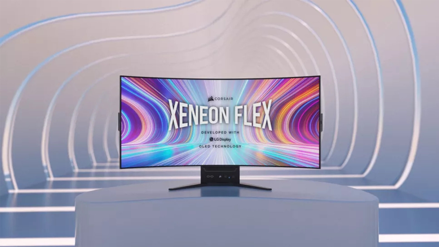 Corsair Xeneon Flex: Monitor Gaming Unik yang Bisa Dibengkokkan Sendiri!