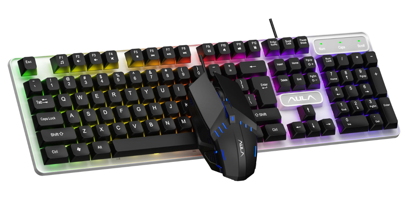 Review AULA F3061: Keyboard Mouse Gaming Murah yang Performanya Nggak Murahan!