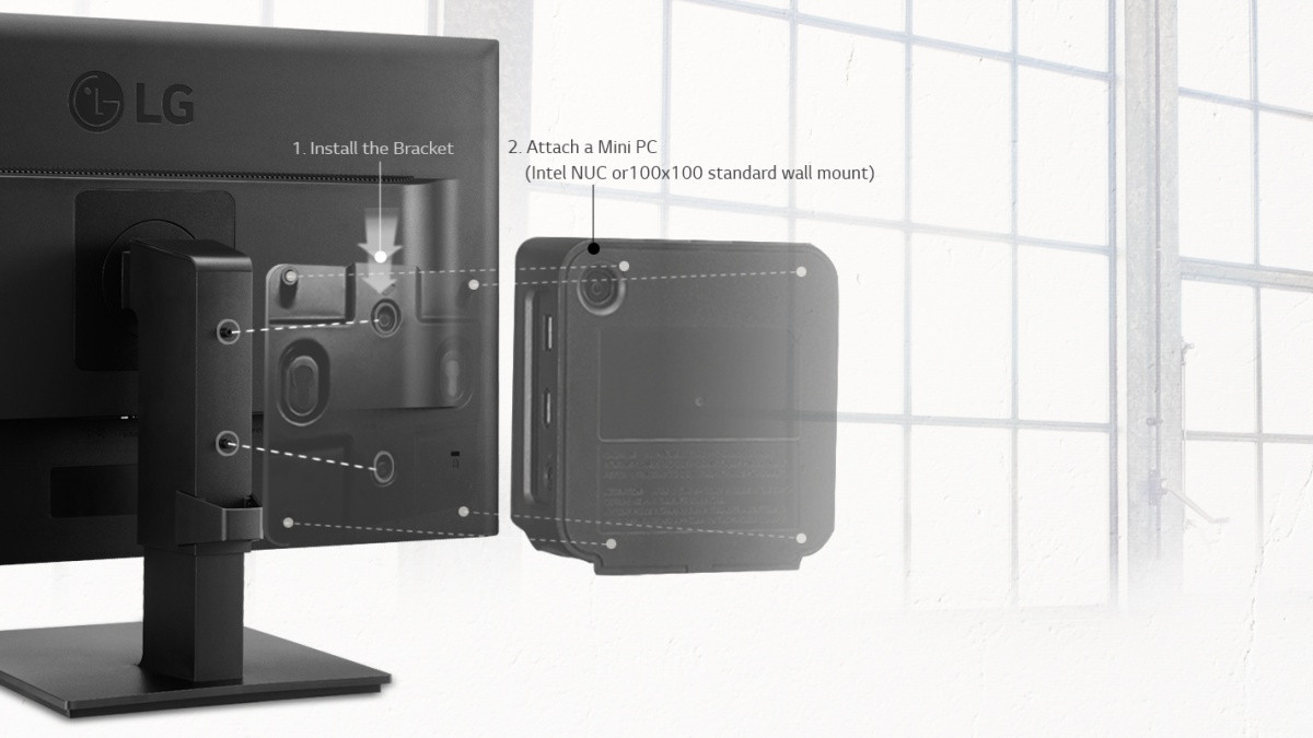 Cara Pasang Mini PC di Monitor Menggunakan Bracket Vesa