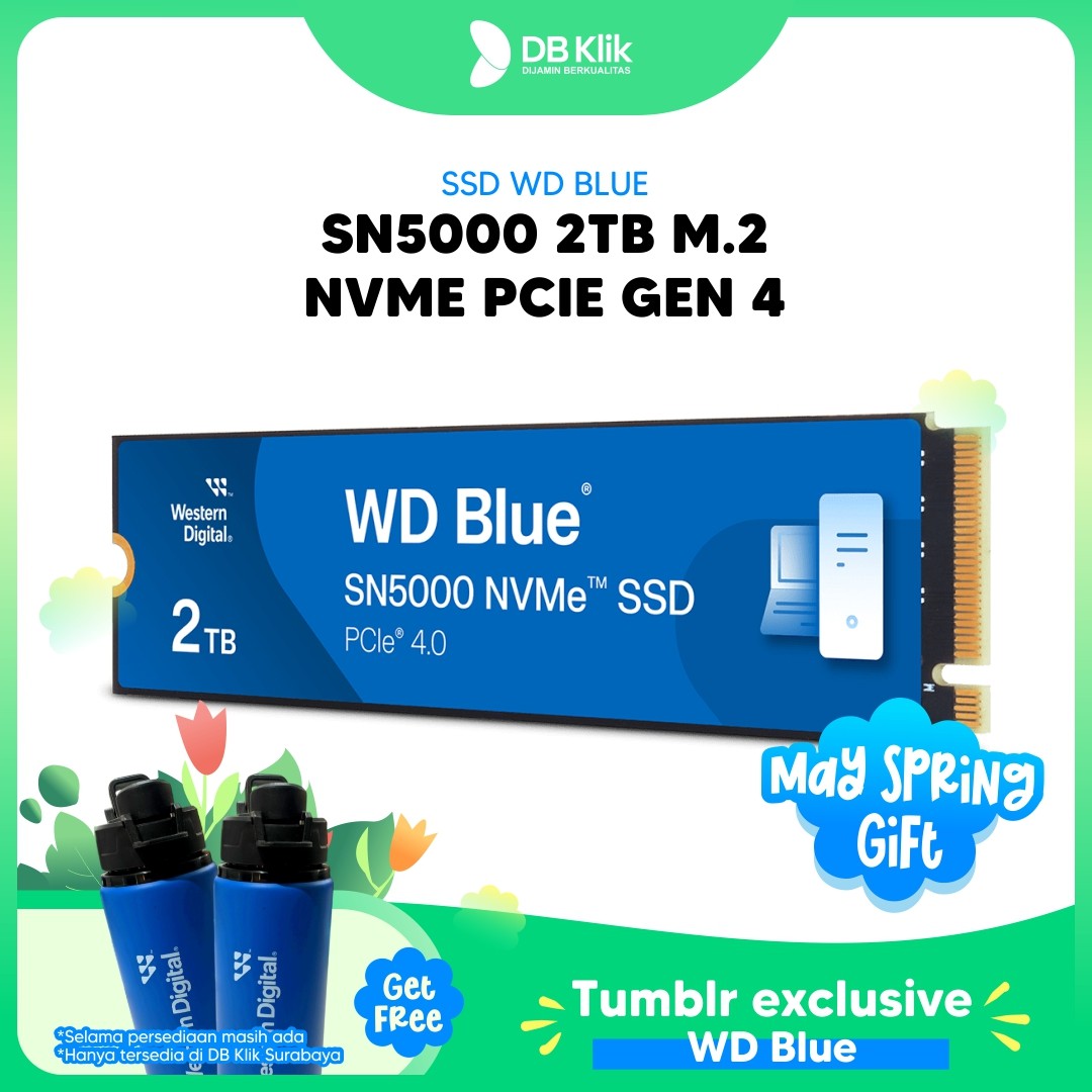 SSD WD BLUE SN5000 2TB M.2 NVMe PCIe Gen 4
