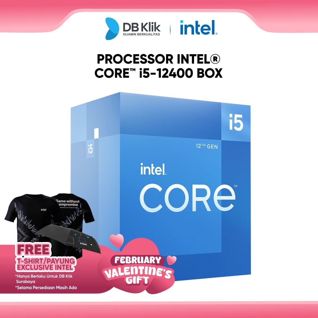 Processor Intel Core I5-12400 Box 2.5GHz LGA1700 - Intel I5 12400 Box