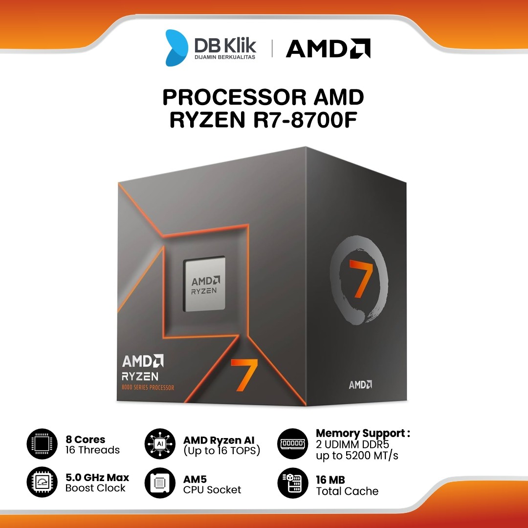 Processor AMD Ryzen R7-8700F MPK WR S Cool