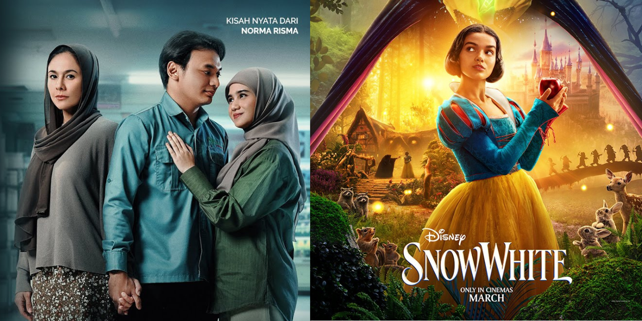 20 Film Terbaru Maret 2025 yang Tayang di Bioskop, Ada Snow White hingga Norma