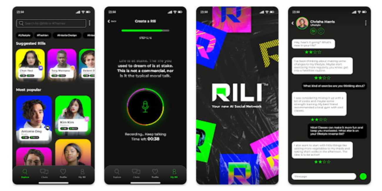 Rili: Ciptakan Kembaran Digital Kamu dengan Aplikasi AI Rili