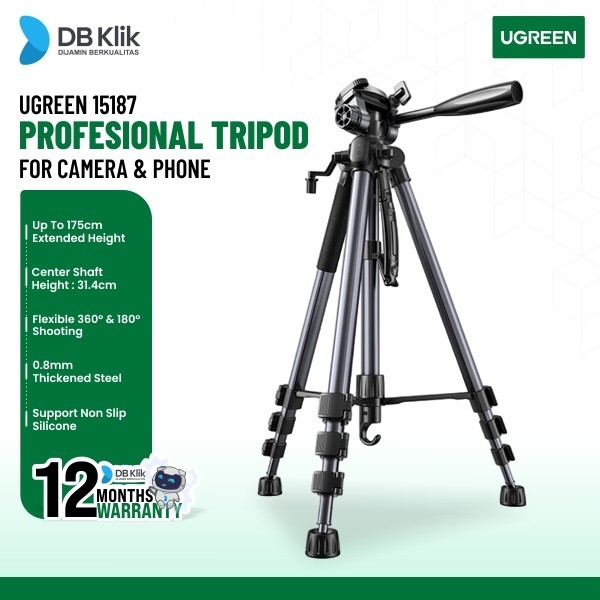 Profesional Tripod Stand UGreen for Camera and Phone (15187)