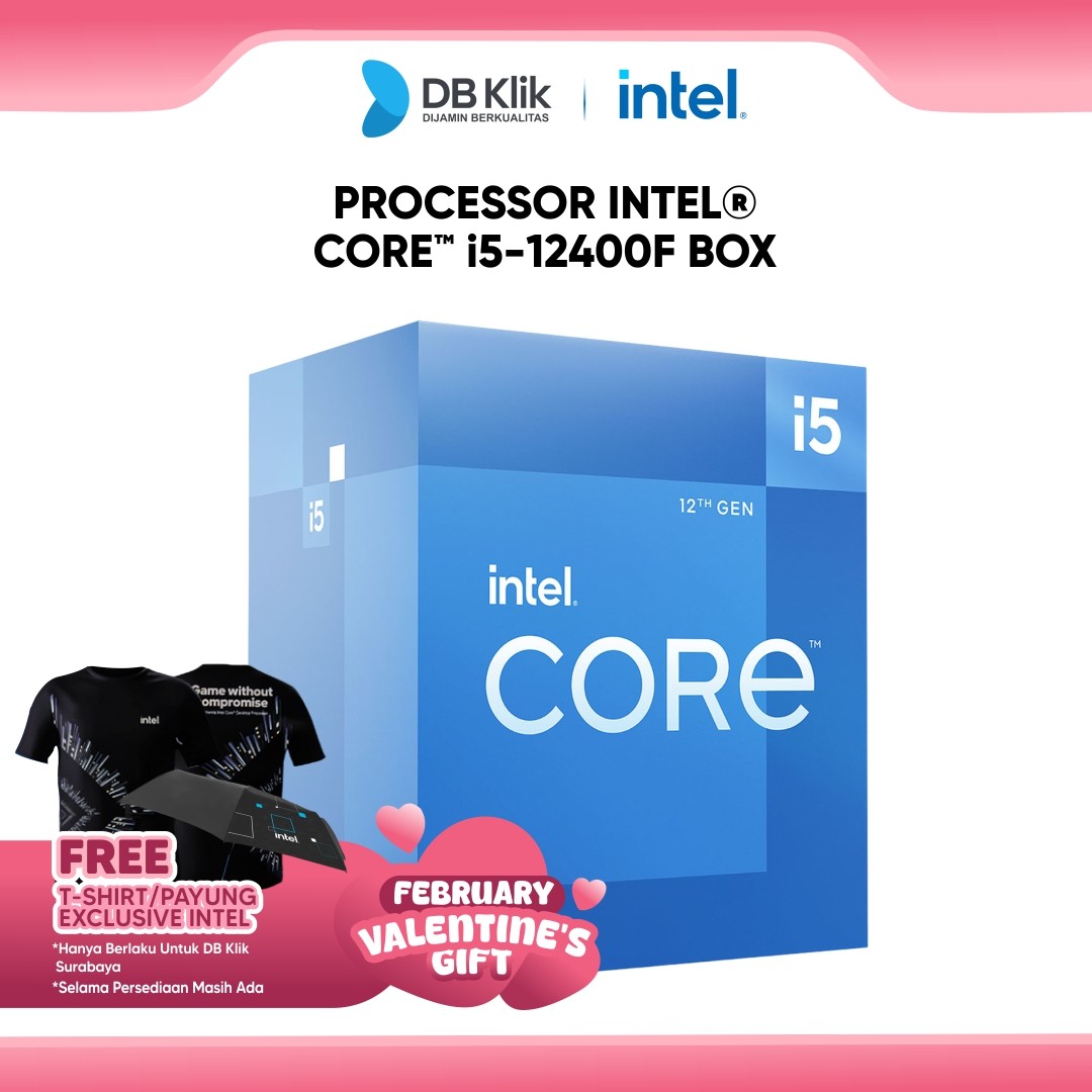 Processor Intel Core I5-12400F Box 2.5GHz LGA1700 - Intel I5 12400F