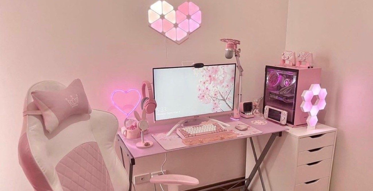 Lucu dan Estetik! Rekomendasi Setup PC Full Pink Yang Gamer Cewek Wajib Tahu