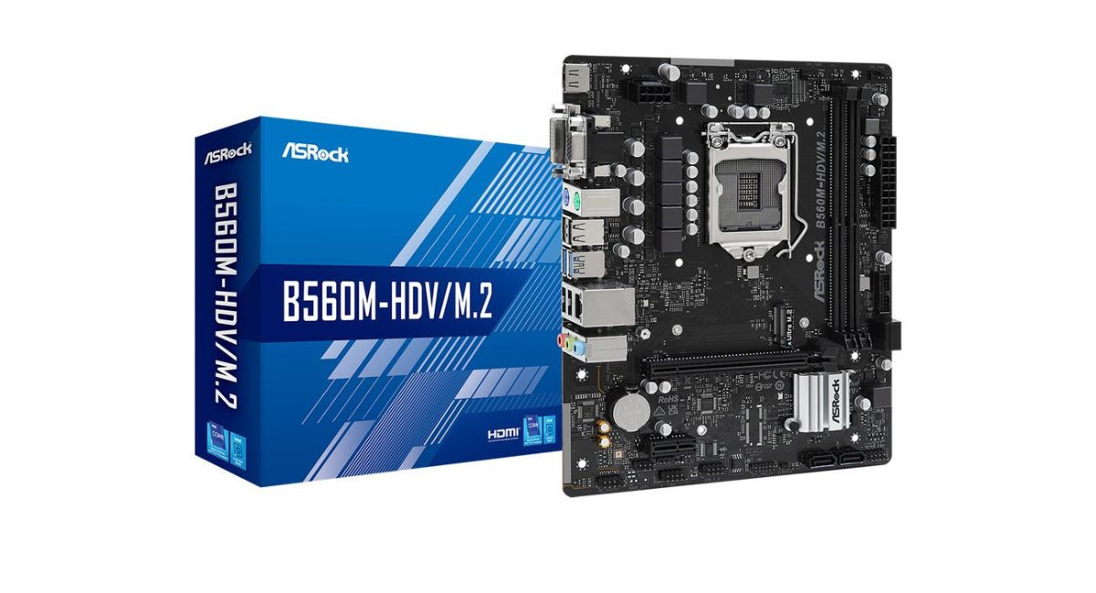 Review Motherboard Asrock B560M HDV/M.2: Harga 1 Jutaan Sudah Dapat Chipset LGA1200