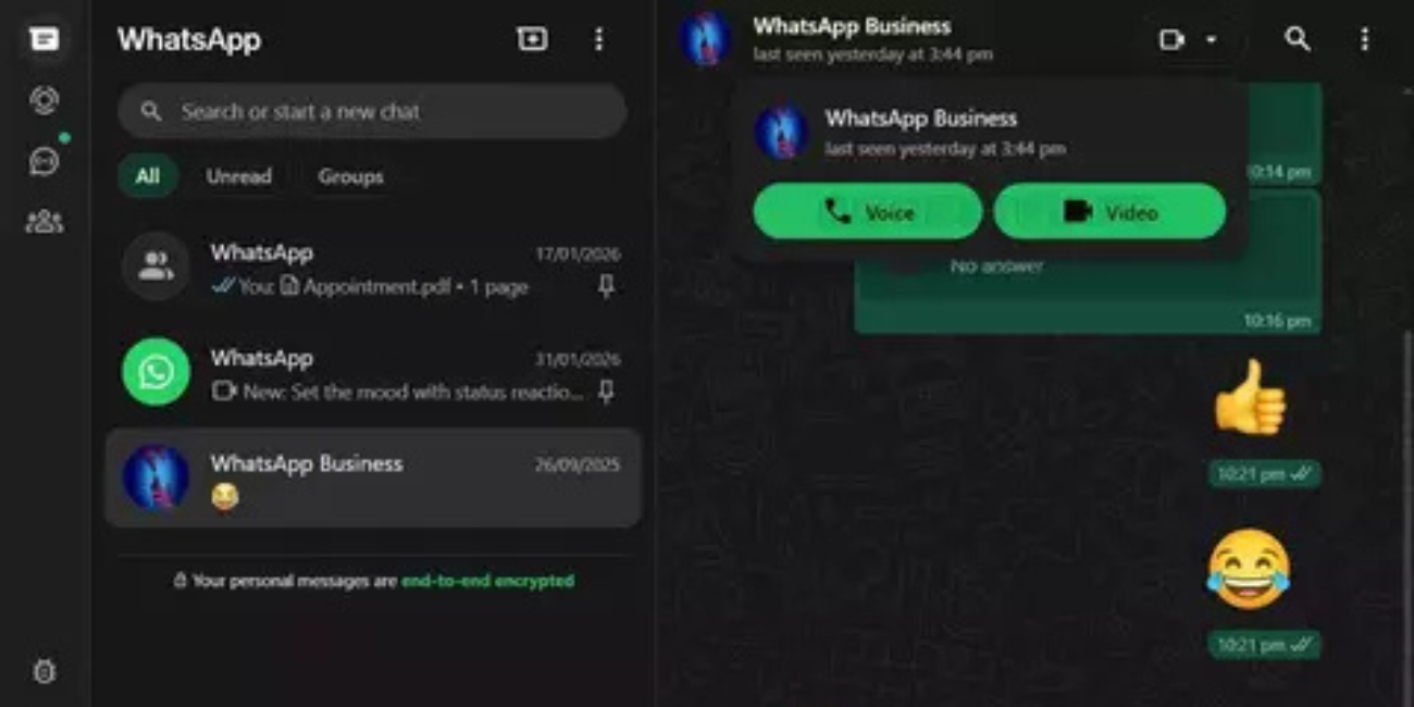 Cara Aktifkan Telepon Suara & Video di WhatsApp Web Tanpa Ribet, Kerja Jadi Makin Praktis!