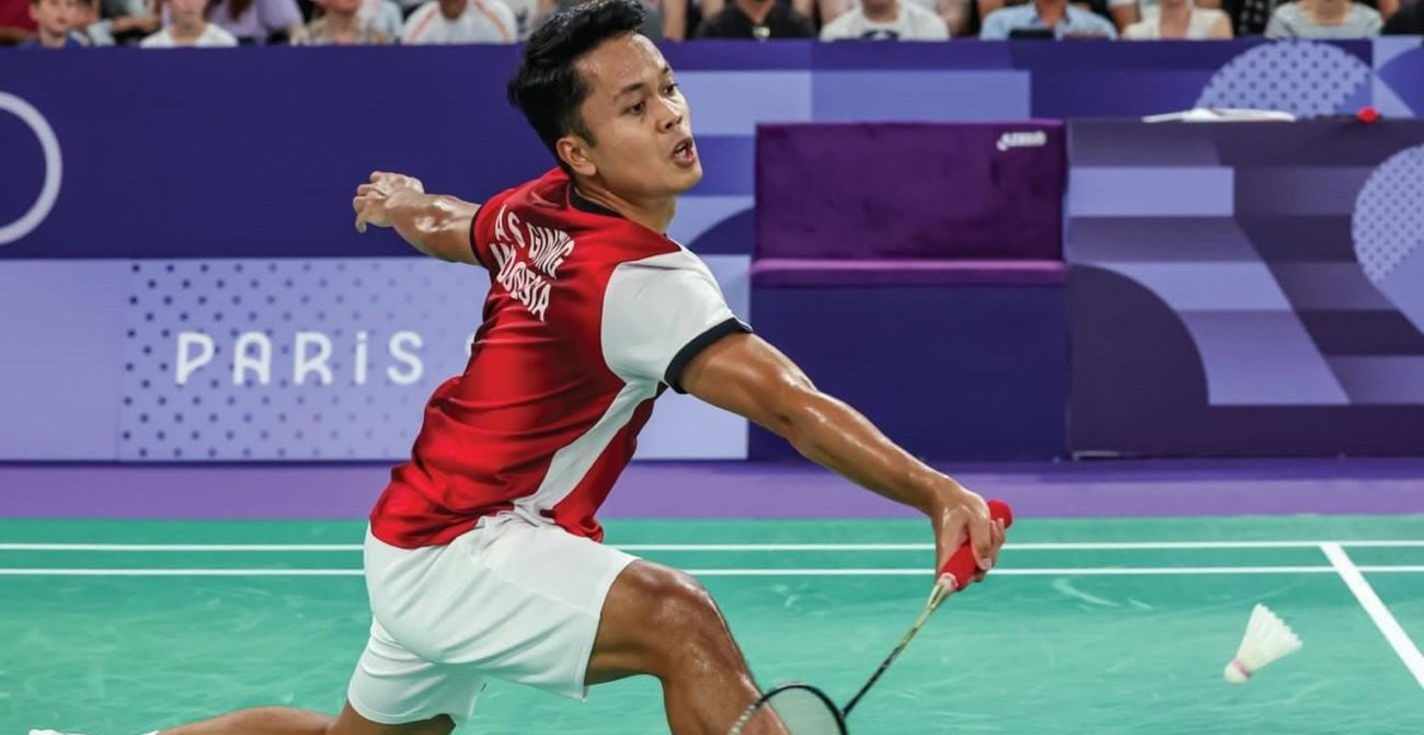 Bulutangkis Olimpiade Paris 2024: Anthony Ginting Kalah dan Tersingkir Sebagai Wakil Indonesia