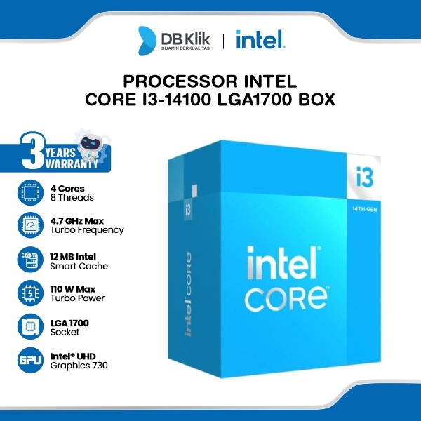 Processor INTEL Core i3-14100 LGA1700 Box