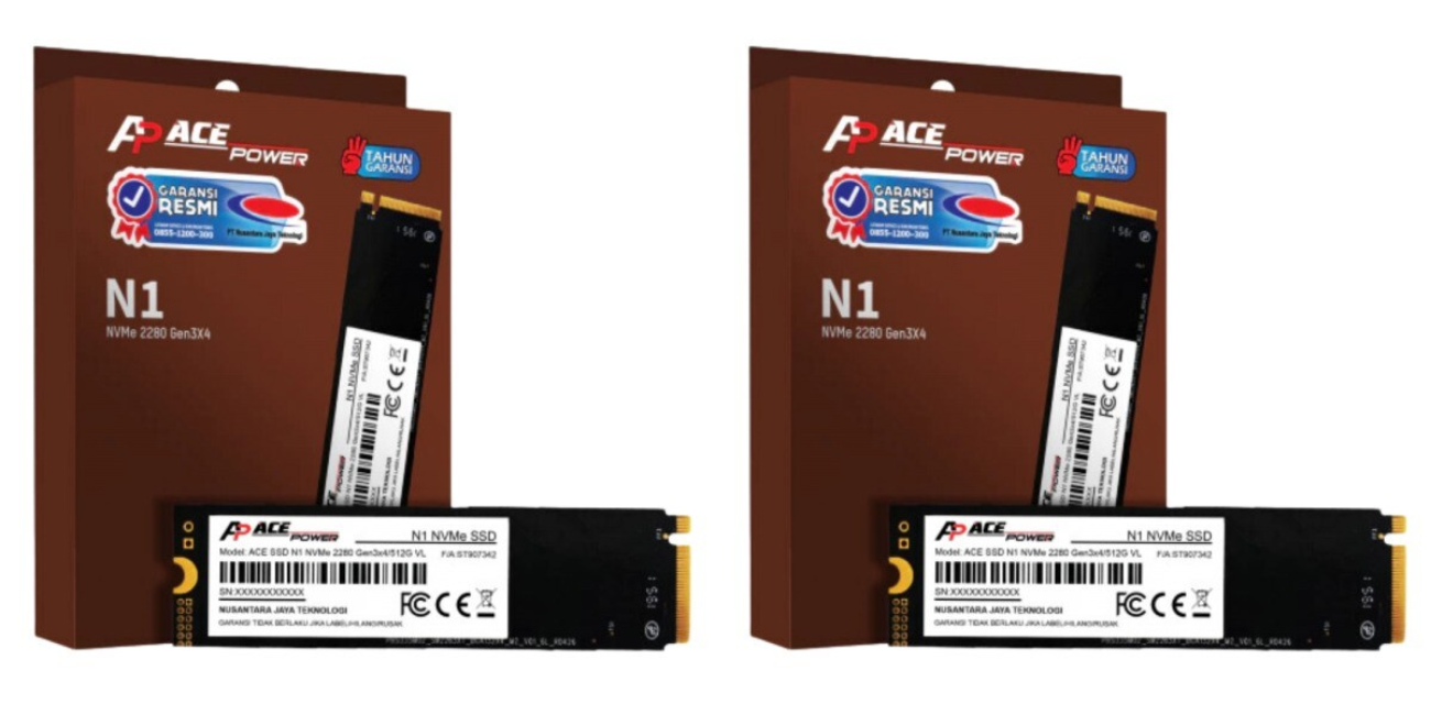 Review Ace Power N1 VN 512GB: SSD NVMe Murah dengan Performa yang Gak Murahan!