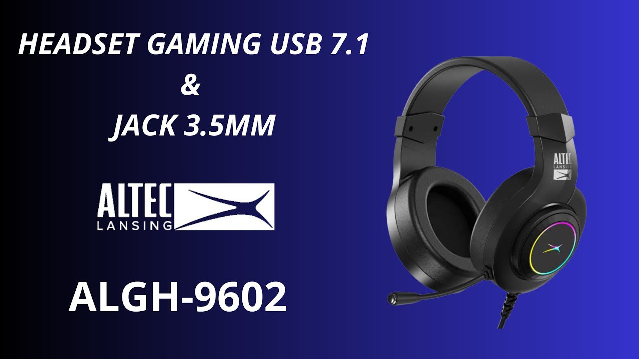 Pengen Headset Gaming Harga Terjangkau dan Kualitas Premium? ALTEC LANSING ALGH-9602 Solusinya!