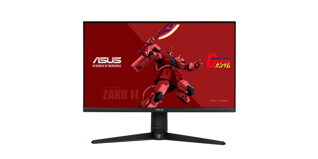 Review Monitor Gaming ASUS TUF Edisi Gundam Zaku II Harga Cuma 7 Jutaan