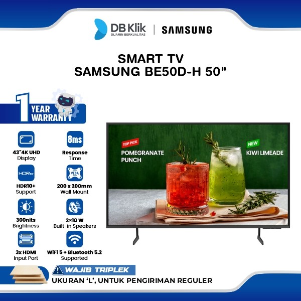 SAMSUNG BE43D-H Smart TV 43" Edge-LED 4K UHD