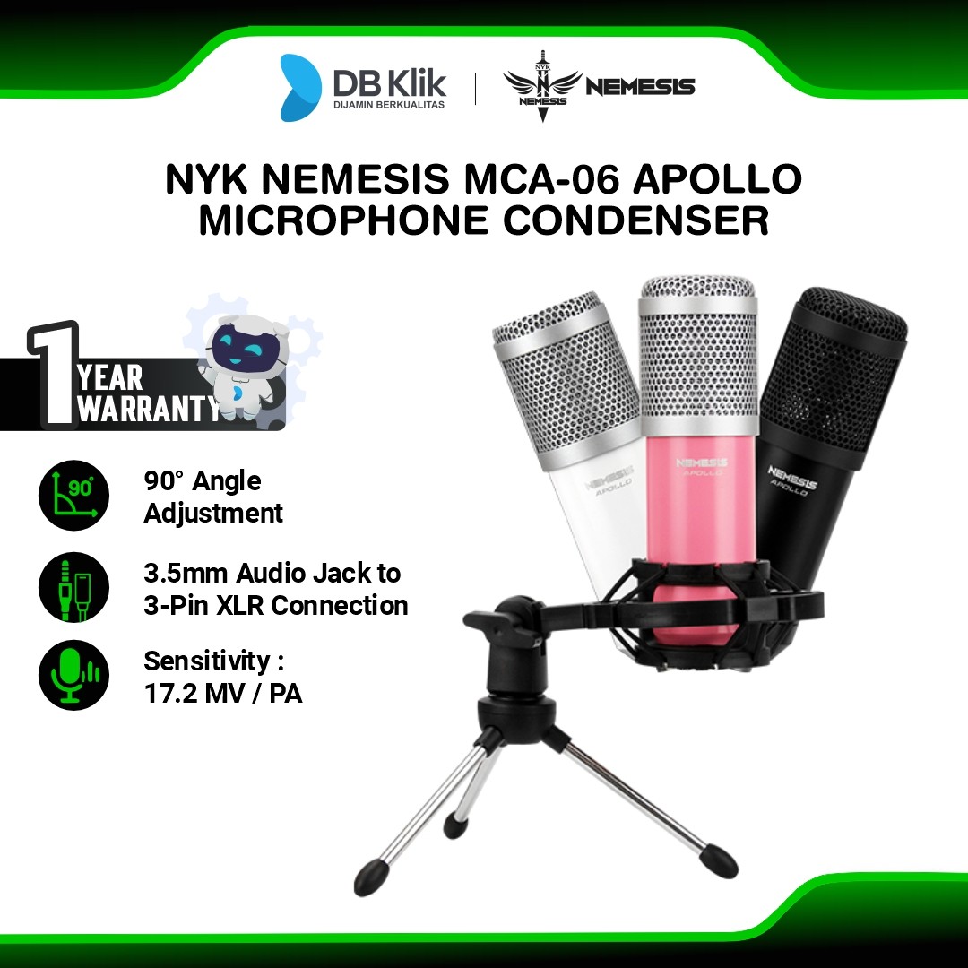 NYK Nemesis MCA-06 Apollo Microphone Condenser