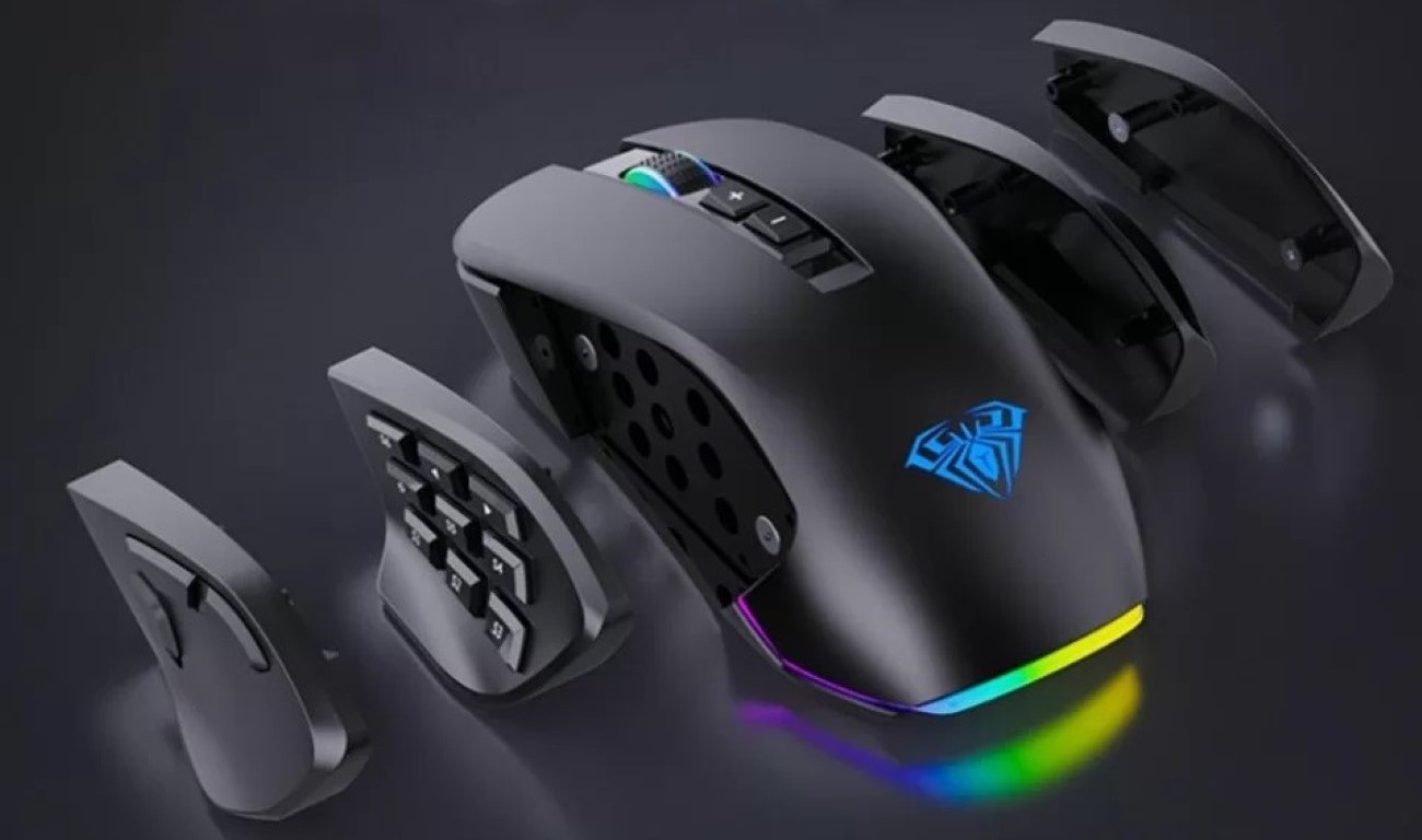 Review Aula H510, Mouse Gaming 14 Tombol Cuma 200 Ribuan!