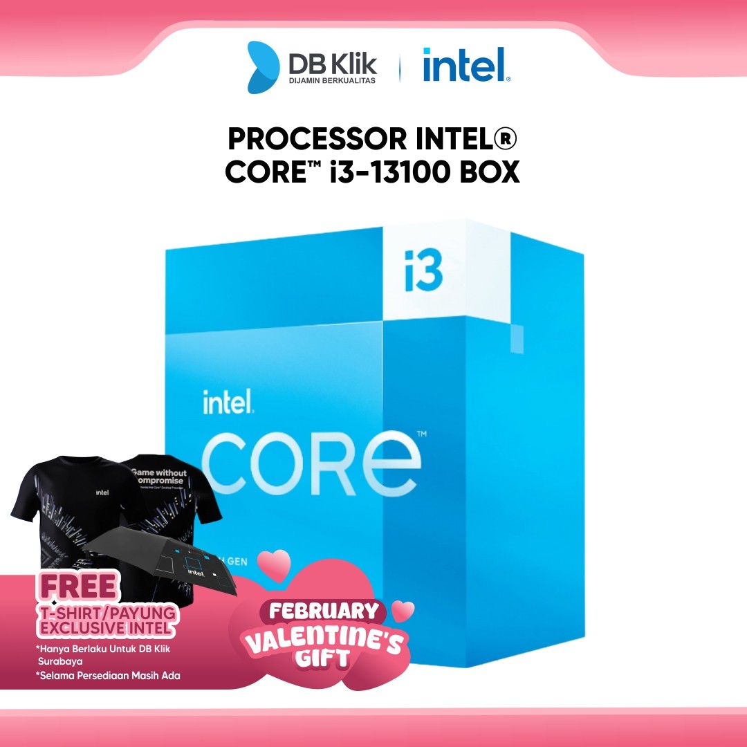 Processor INTEL Core i3-13100 Box 4.5GHz LGA1700 - Intel I3 13100 Box