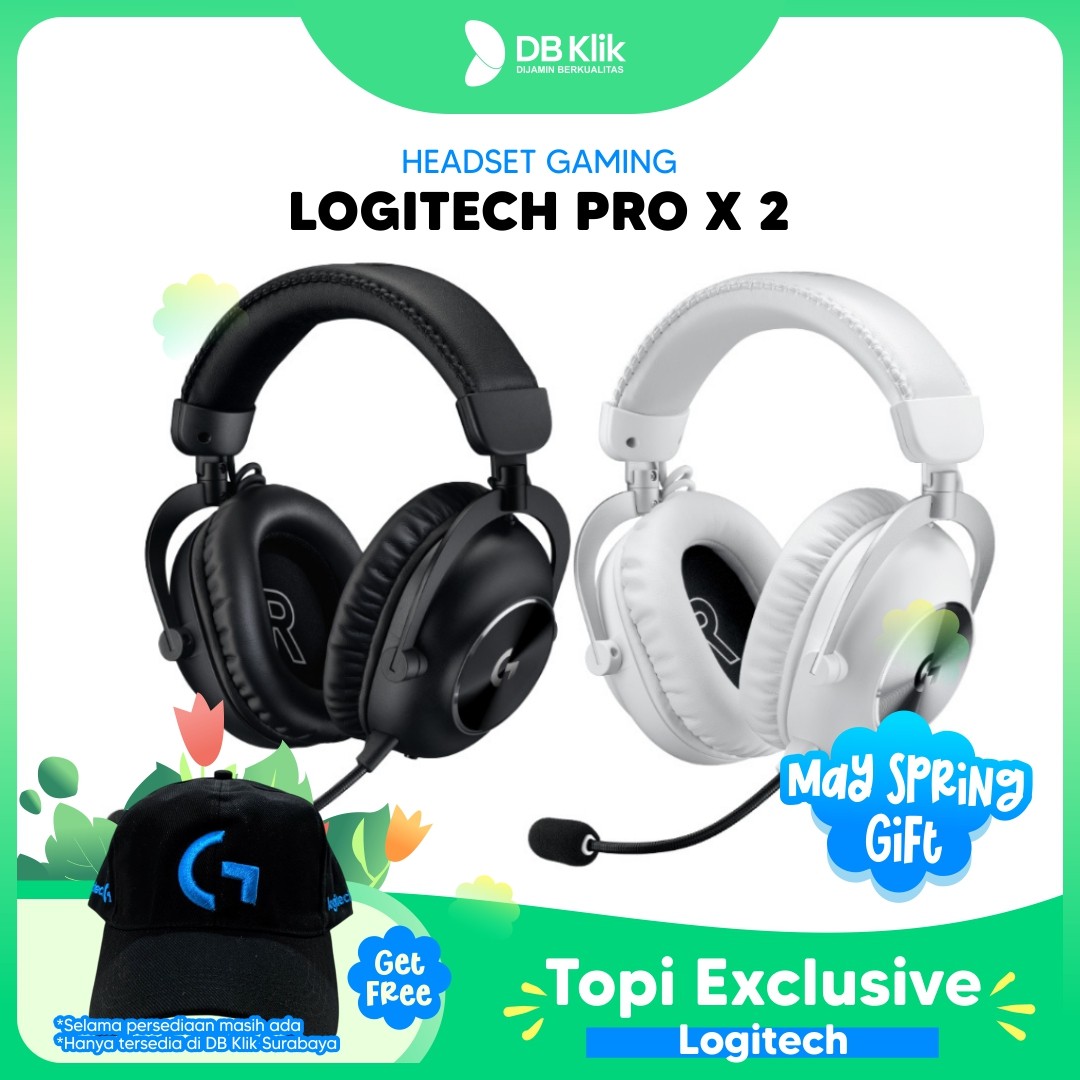 Headset Gaming Logitech Pro X 2 Lightspeed Wireless Bluetooth- Pro X-2