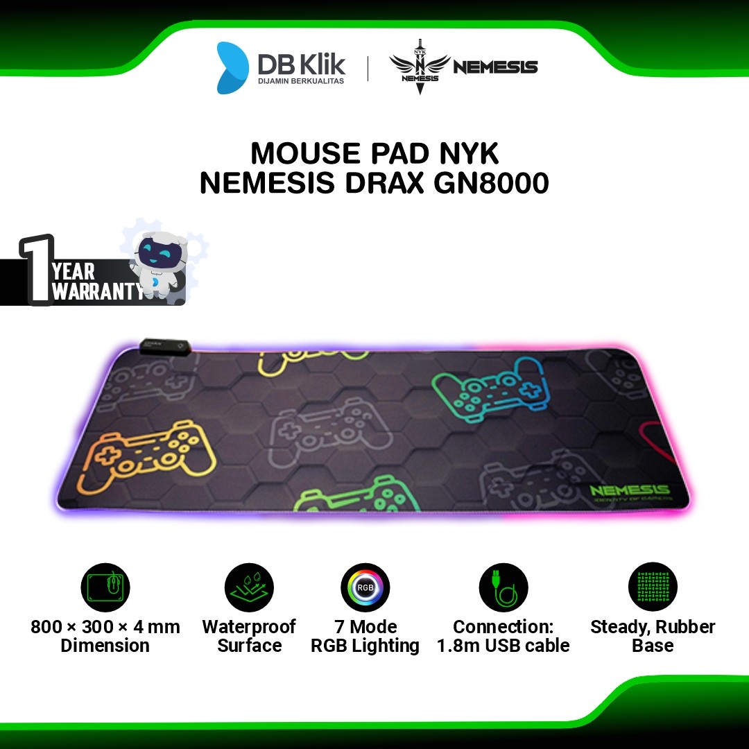 Mouse Pad NYK NEMESIS DRAX GN8000 (MP GN8000)