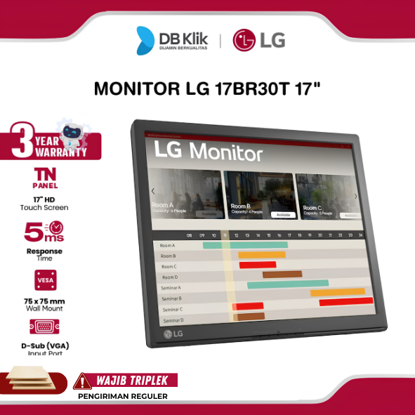 Monitor LG TouchScreen 17BR30T 17" 5ms VGA