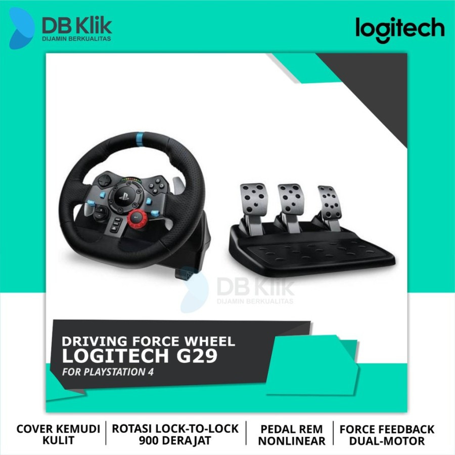 Logitech G29 Driving Force Wheel for Playstation 4 - LOGITECH G29