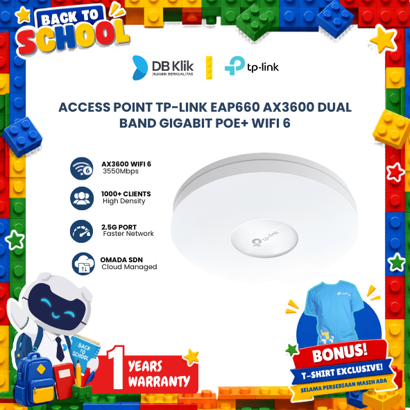 Tp-Link Access Point Eap660 Ax3600 Indoor Ceiling Mount Wifi 6 Dual Band