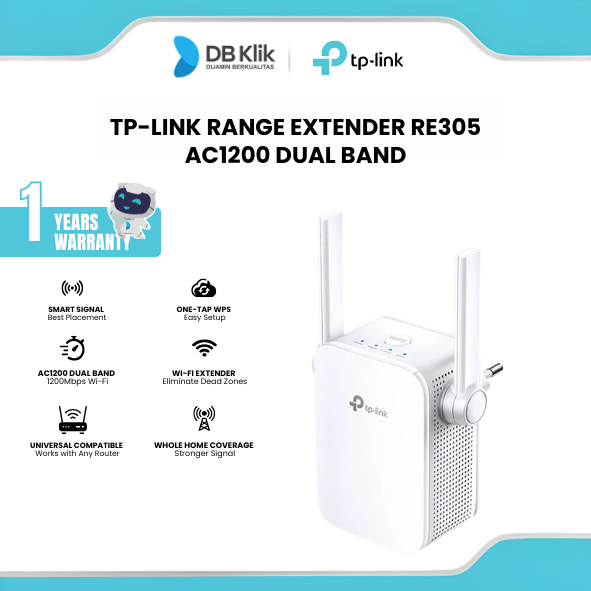Range Extender TP-Link RE305 AC1200 Dual Band-Mesh Router TPLink RE305