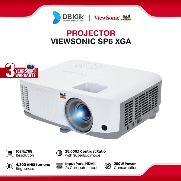 Projector Viewsonic SP6 XGA 4800 ANSI Lumens