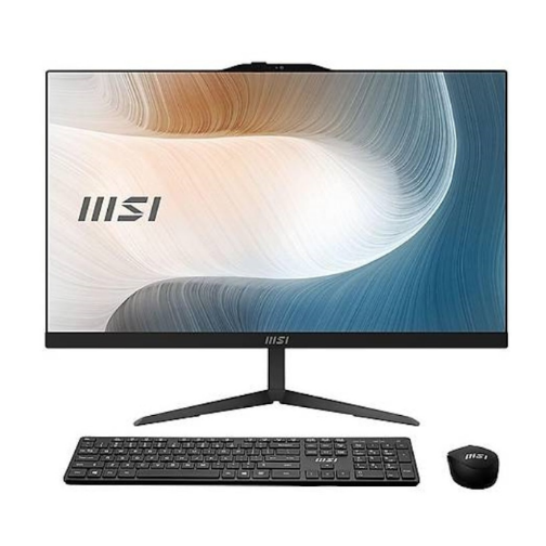 PC AIO MSI MODERN AM242 1M INTEL Core 7-150U 8GB DDR5/512GB M.2 NVMe INTEL Iris Xe Graphics Windows 11 Home  + Microsoft Office Home Student 24" FHD IPS - Black