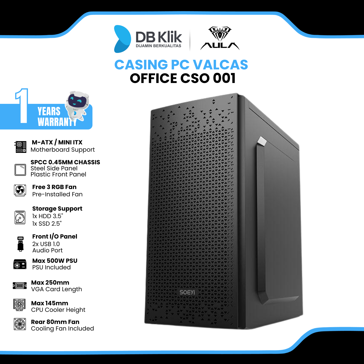 Casing PC Valcas Office CSO 001