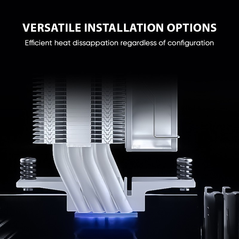 Cpu Cooler Armaggeddon Blizzard 2 Argb 120mm Fan 4 Heat Pipes