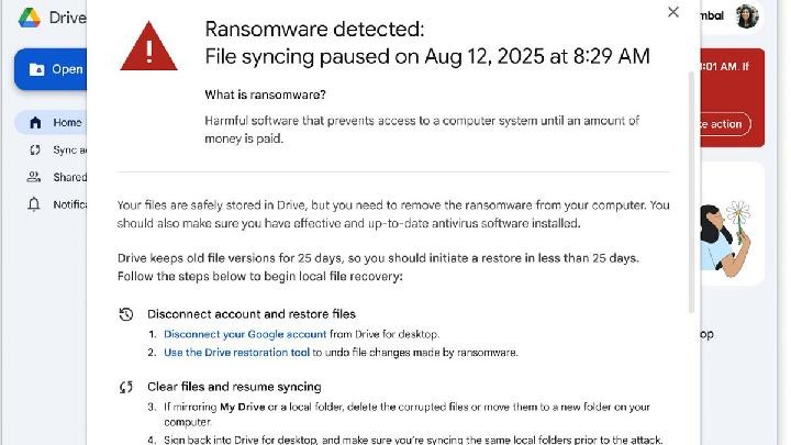 Bahaya Ransomware Mengintai! Google Drive for Desktop Punya "Balon Pelindung" AI Baru