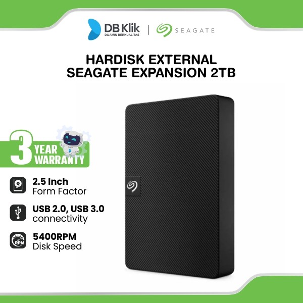 Hardisk External Seagate Expansion 2TB