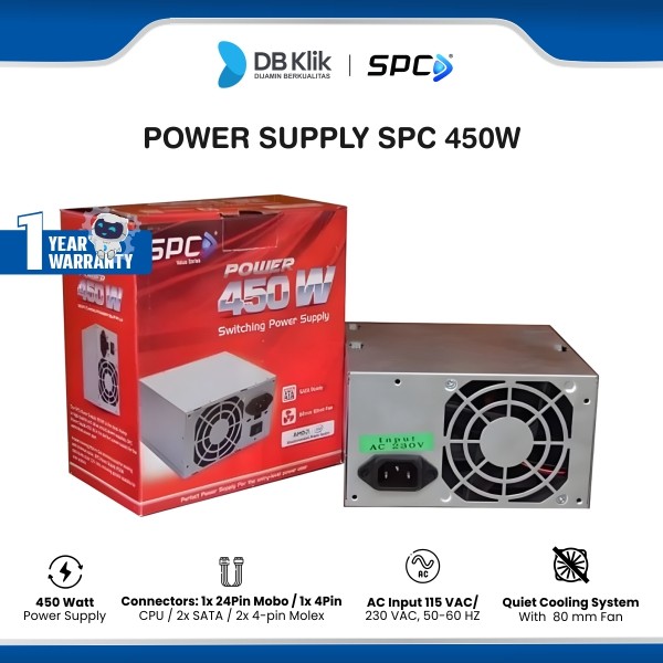 Power Supply PSU SPC 450w