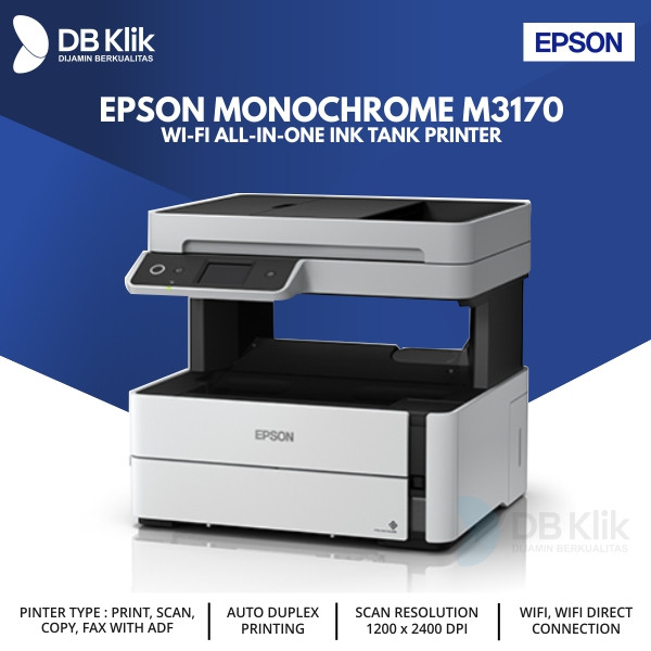 Printer EPSON M3170 Monochrome - EPSON M3170 Ink Tank Printer