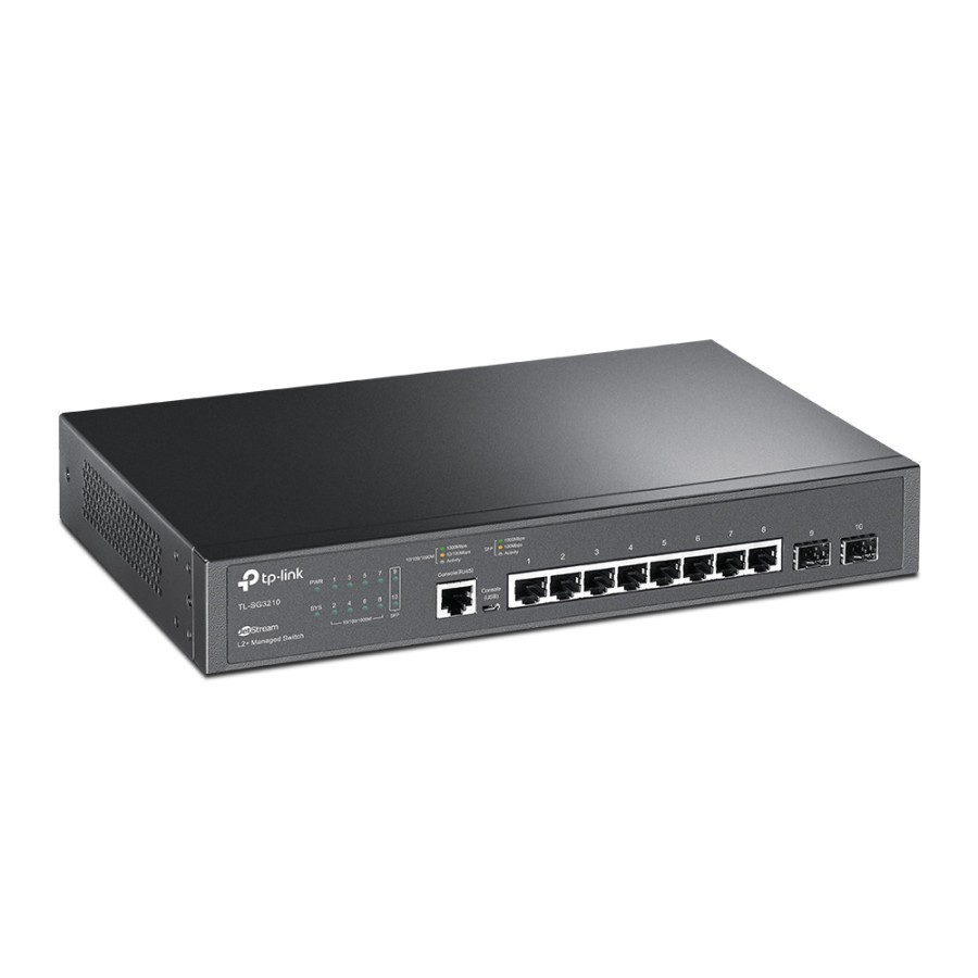 Switch Hub TP-Link TL-SG3210 JetStream 8 Port Gigabit L2 Managed Switch