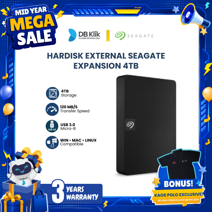 Harddisk External Seagate Expansion 4TB