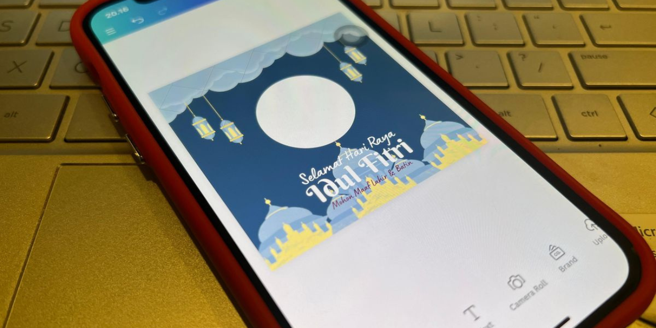5 Cara Bikin Twibbon Lebaran 2025 Pakai HP, Mudah Tanpa Perlu Waktu Lama