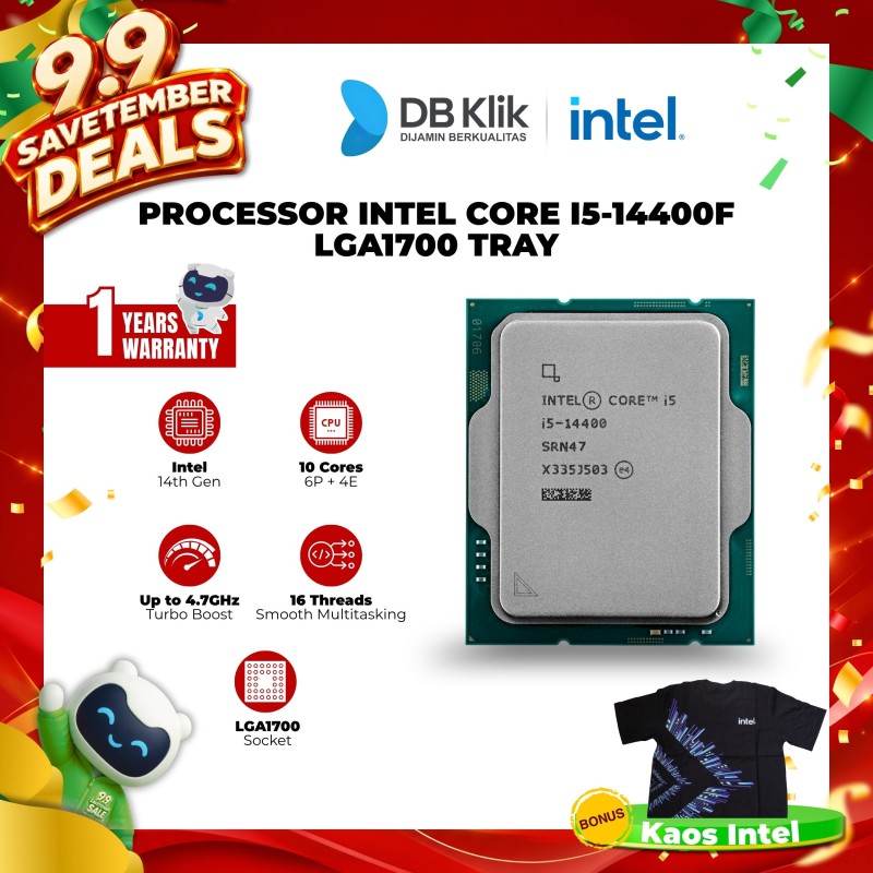 Processor INTEL Core i5-14400F LGA1700 Tray