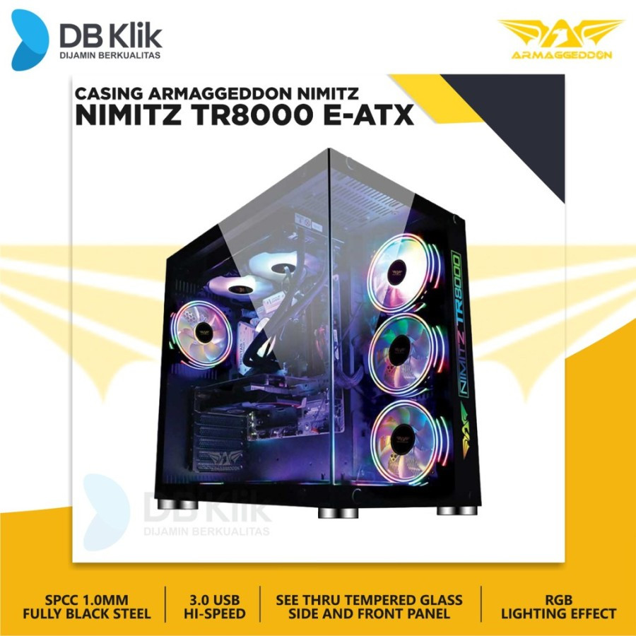 Casing Armaggeddon NIMITZ TR8000 E-ATX - NIMITZ TR 8000 ATX