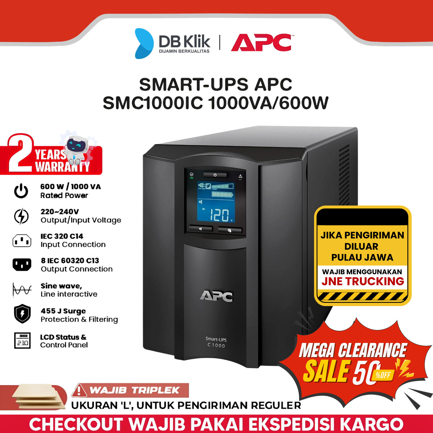 UPS APC SMC1000ic
