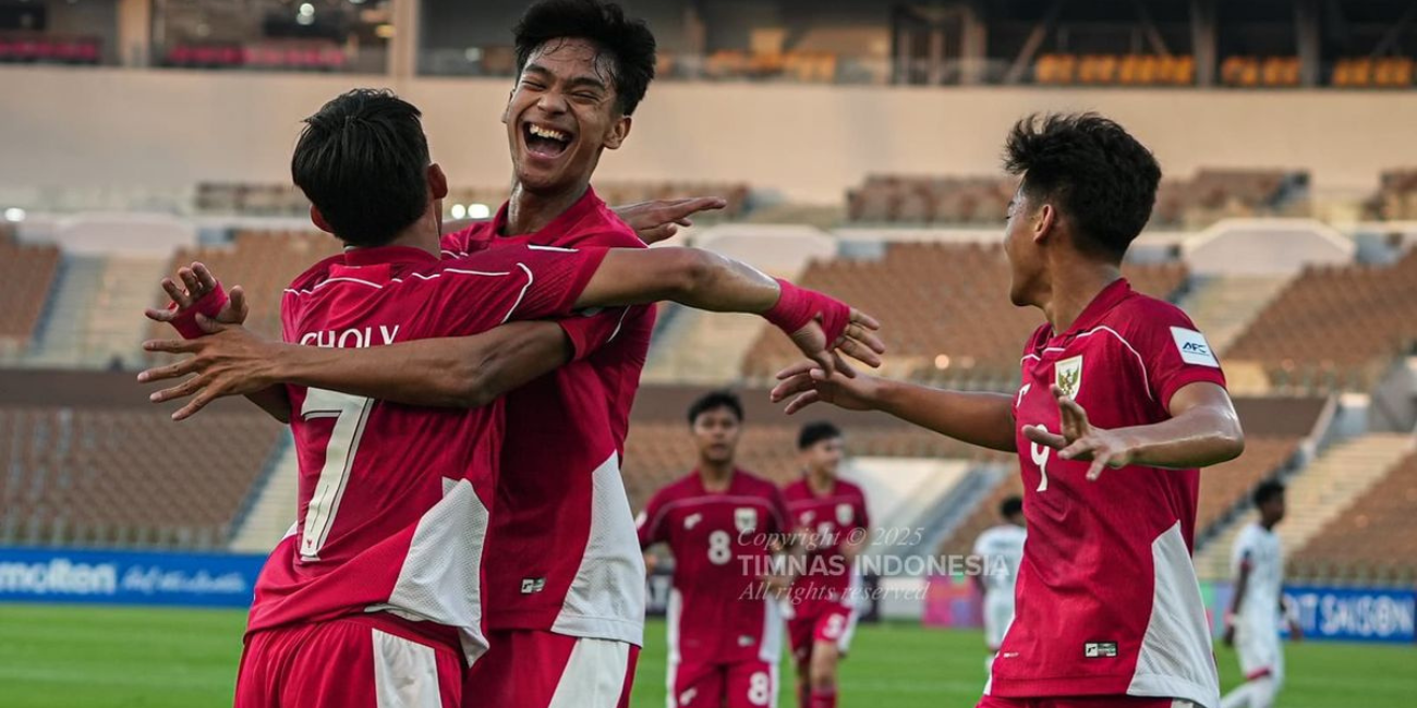 Timnas Indonesia U-17 Lolos Fase Grup, Ini Calon Lawan Garuda Muda di Perempat Final Piala Asia