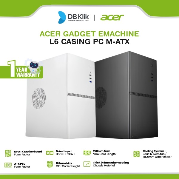 Acer Gadget Emachine L6 Casing PC M-ATX