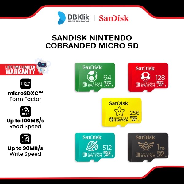 SanDisk Nintendo Cobranded Micro SD