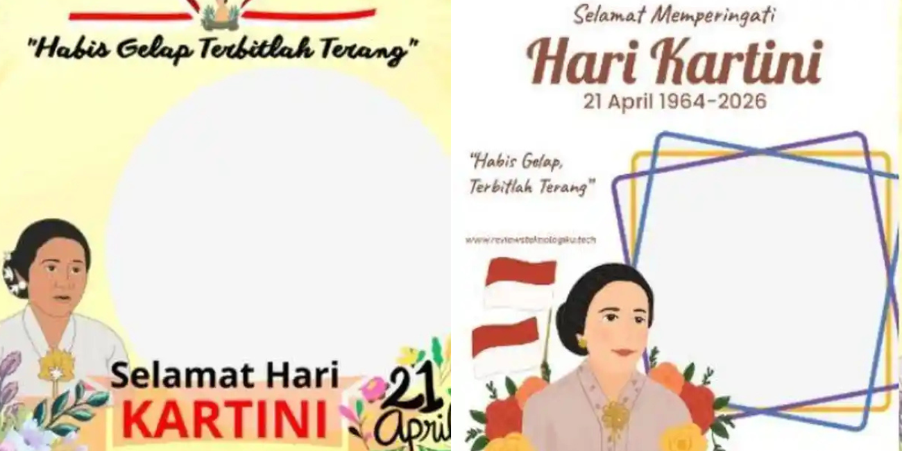 50 Link Twibbon Hari Kartini 2026 Gratis dengan Desain Kekinian, Pas untuk Status WA & Foto Profil
