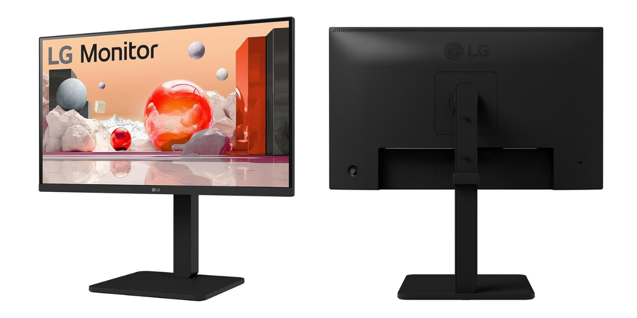 LG 24BA550: Kombinasi Sempurna IPS FHD 100Hz dan Full Ergonomic Stand, Pas untuk Produktivitas!