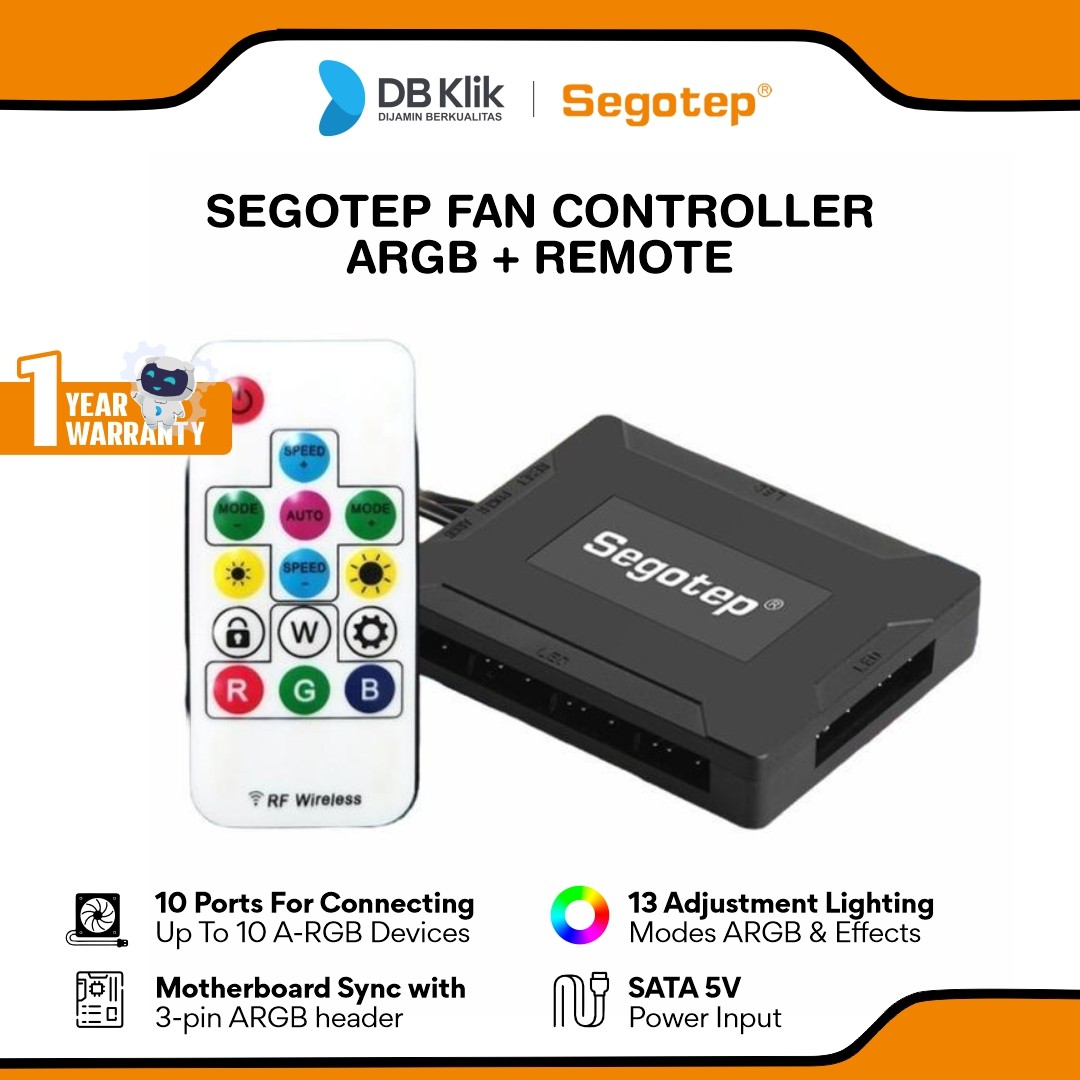 SEGOTEP Fan Controller ARGB + Remote