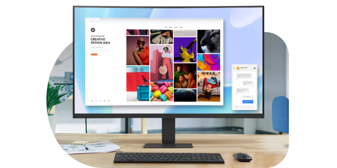 LG 27U421A-B, Monitor Curved 100Hz Impian dengan Harga Satu Jutaan, Cek Spesifikasinya